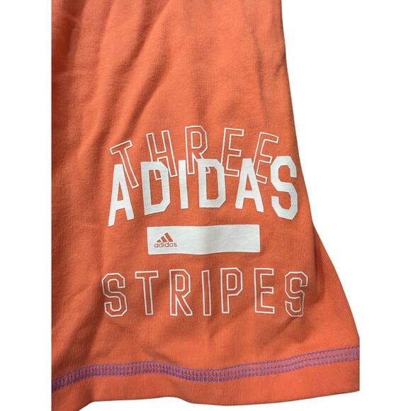 Adidas Women's 7 inch Bike Shorts Peach Orange Active Size Extra Small XS New - Picture 3 of 6